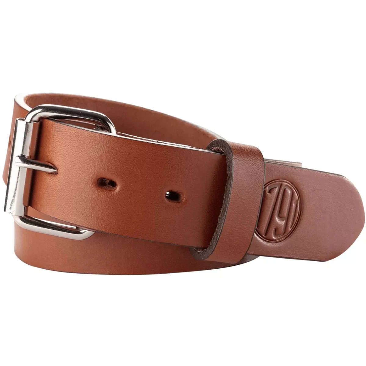 1791 Gunleather 01 Gun Belt, Classic Brown Leather 32/36 1.50" Wide Buckle Closure - BLT013236CBRA