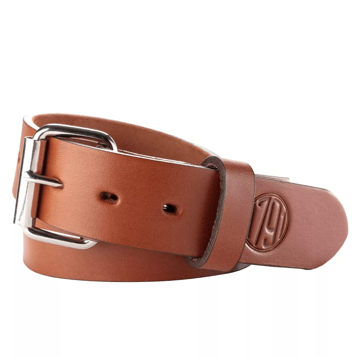 1791 Gunleather 01 Gun Belt, Classic Brown Leather 42/46 1.50" Wide Buckle Closure - BLT014246CBRA