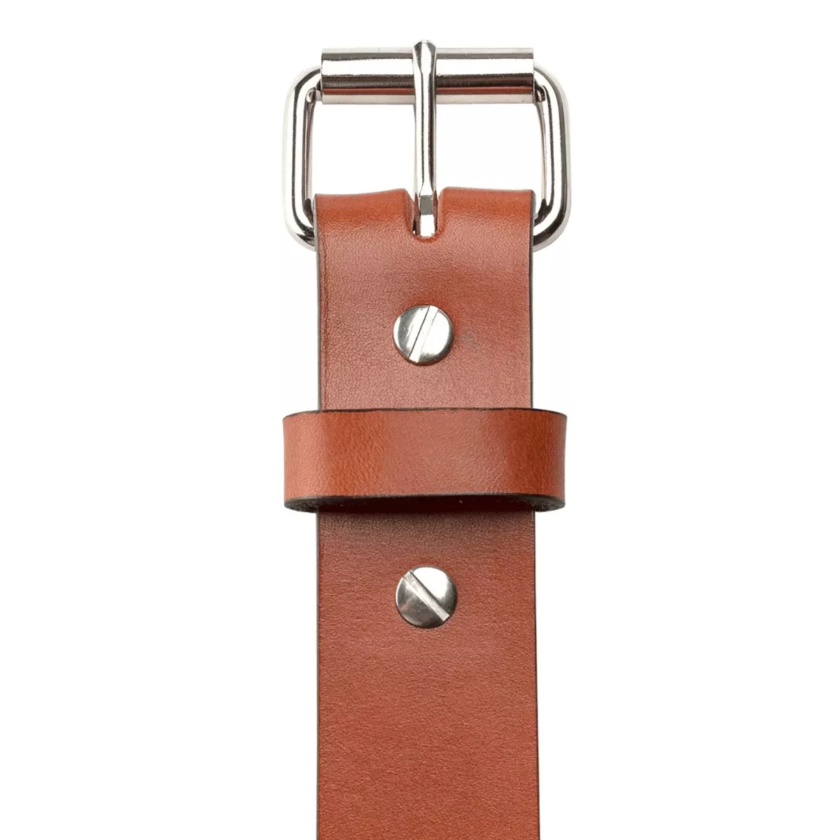 1791 Gunleather 01 Gun Belt, Classic Brown Leather 48/52 1.50" Wide Buckle Closure - BLT014852CBRA