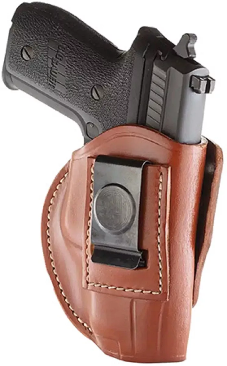 1791 Gunleather 4-Way IWB/OWB Size 06 Classic Brown Leather Belt Clip - 4WH6CBRR