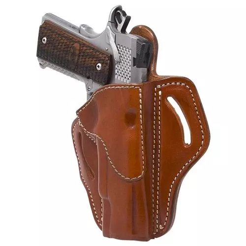 1791 Gunleather BH1CBRR BH1 OWB 01 Classic Brown Leather Belt Slide Fits 4-5" 1911