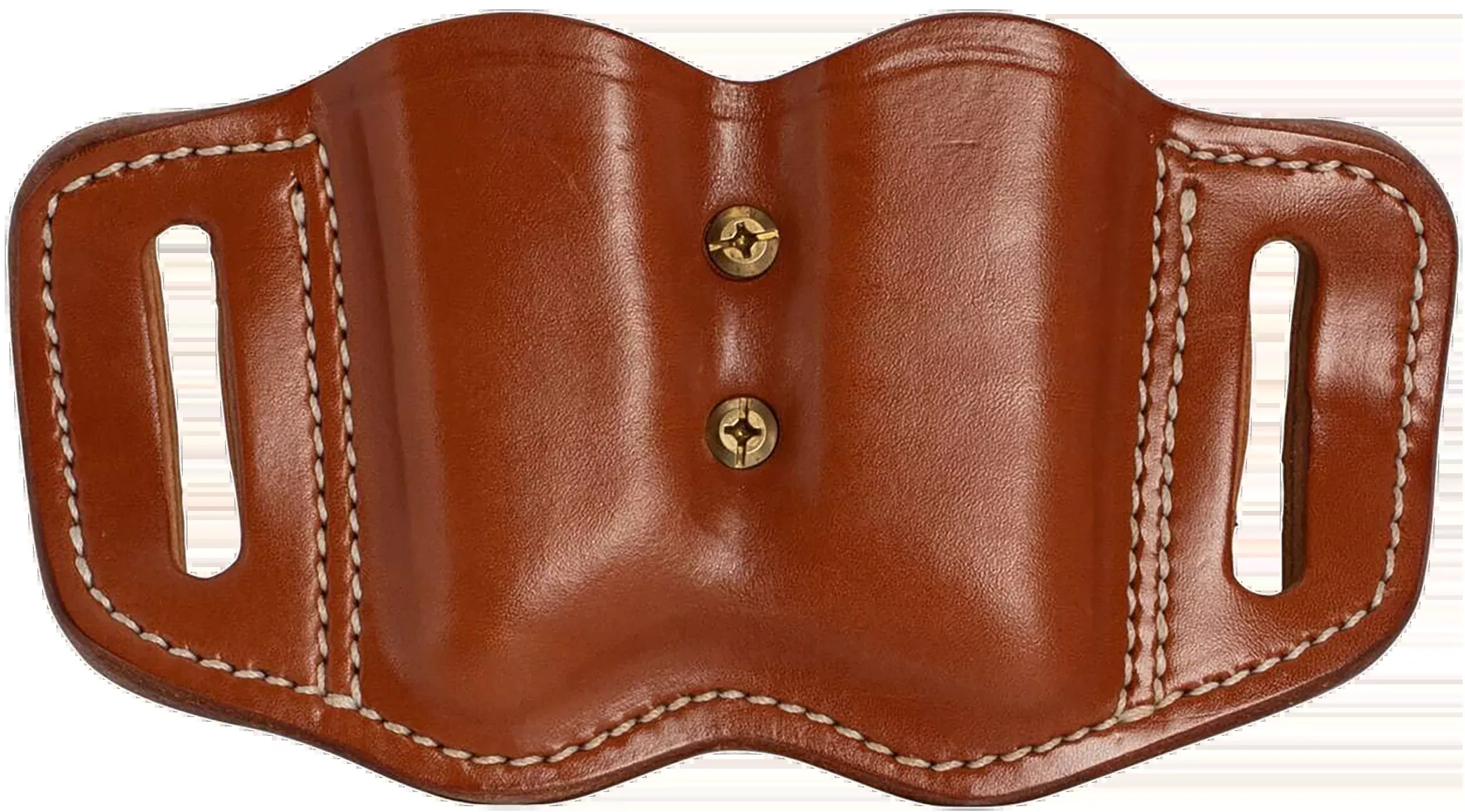1791 Gunleather MAG2.1 Double Mag Holster Single Stack Belt Slide 1.50" Classic Brown Leather