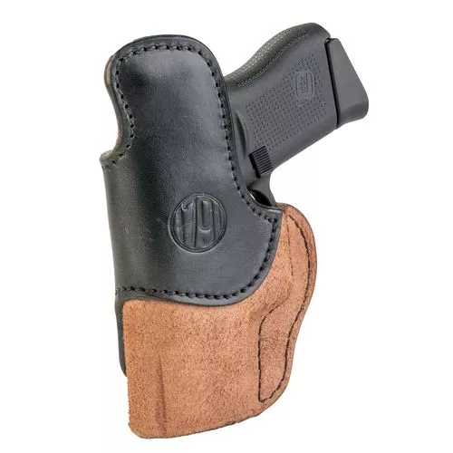 1791 Gunleather RCH3BLBR RCHBlack w/Brown Trim Leather IWB 1911 3"/Ruger LC9 Right Hand