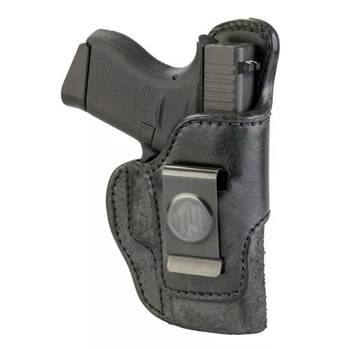 1791 Gunleather RCH3BLKR RCH1911 3"/Ruger LC9 Black Leather