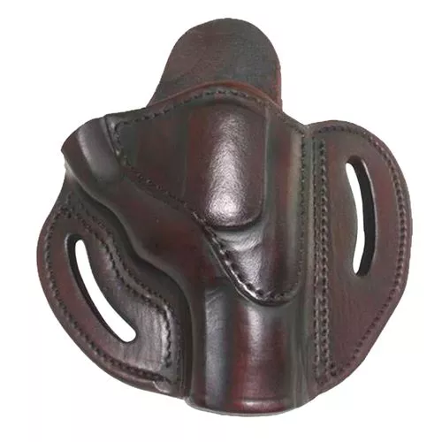 1791 Gunleather RVH2SSBRR RVH2S OWB Size 02S Signature Brown Leather Belt Slide Fits S&W K Frame Right Hand