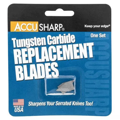 AccuSharp 003 Replacement Sharpening Blades Diamond Tungsten Carbide Sharpener 1 Set