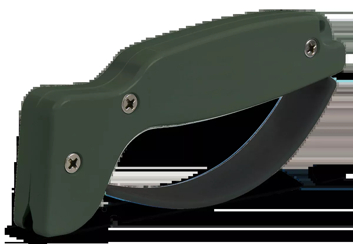 Accusharp 008C Hand Held Hard Diamond Sharpener OD Green Handle