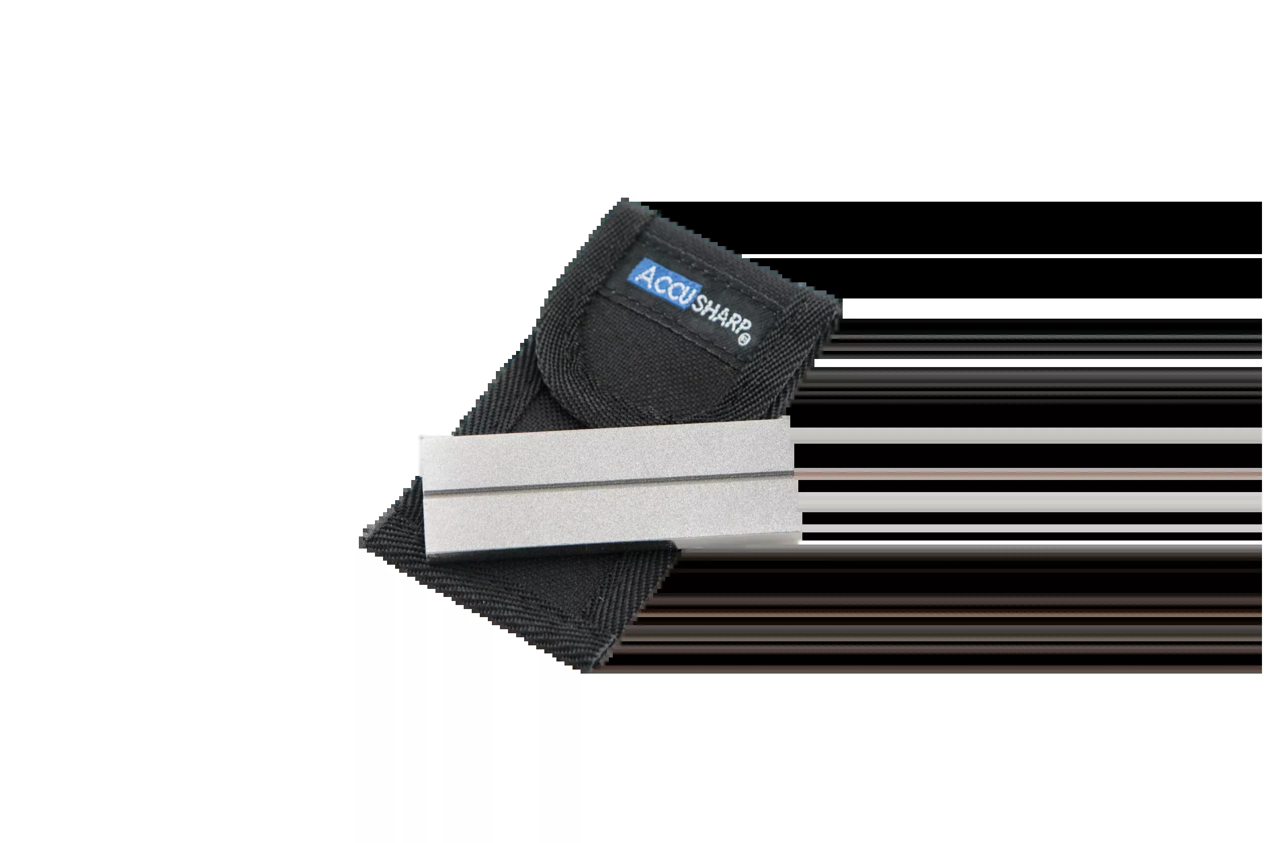 Accusharp 027C Pocket Stone Fine/Coarse Diamond Sharpener Gray