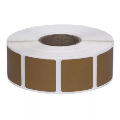 ACTION TARGET INC PASTCB Square Target Pasters7/8" 1000 Per Roll Cardboard