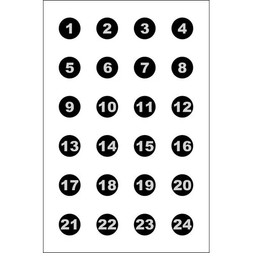 Action Target VB24100 Military Command Training CirclesCircle Paper Target 100 Per Box