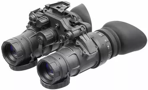 AGM Global Vision 12Un41284154011 UNVG Night Vision Goggles Black 1X 64-72 Ip/mm Resolution