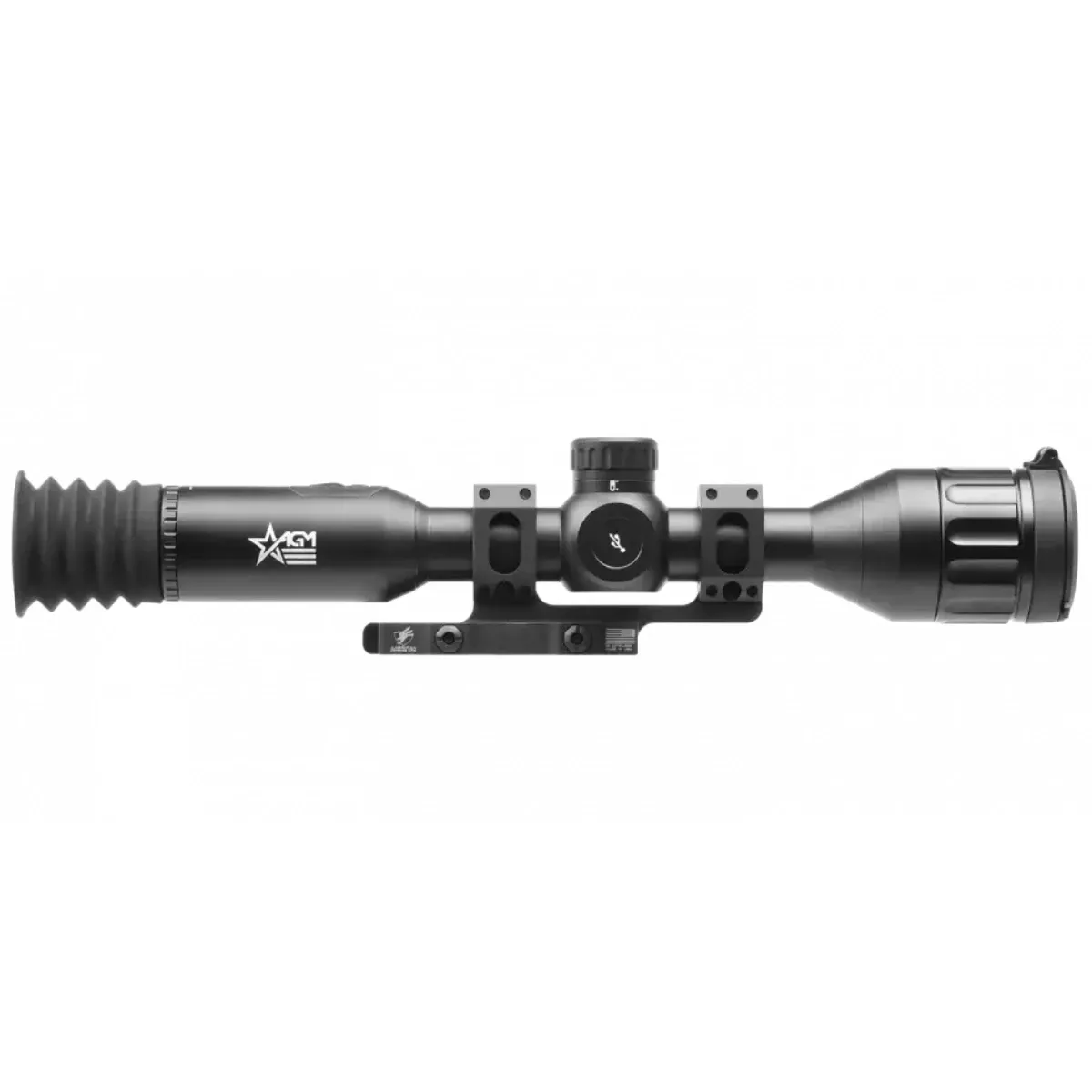 AGM Global Vision Adder TS50-384 Thermal Rifle Scope Black 384x288, 50Hz Resolution - 3142455006DTL1