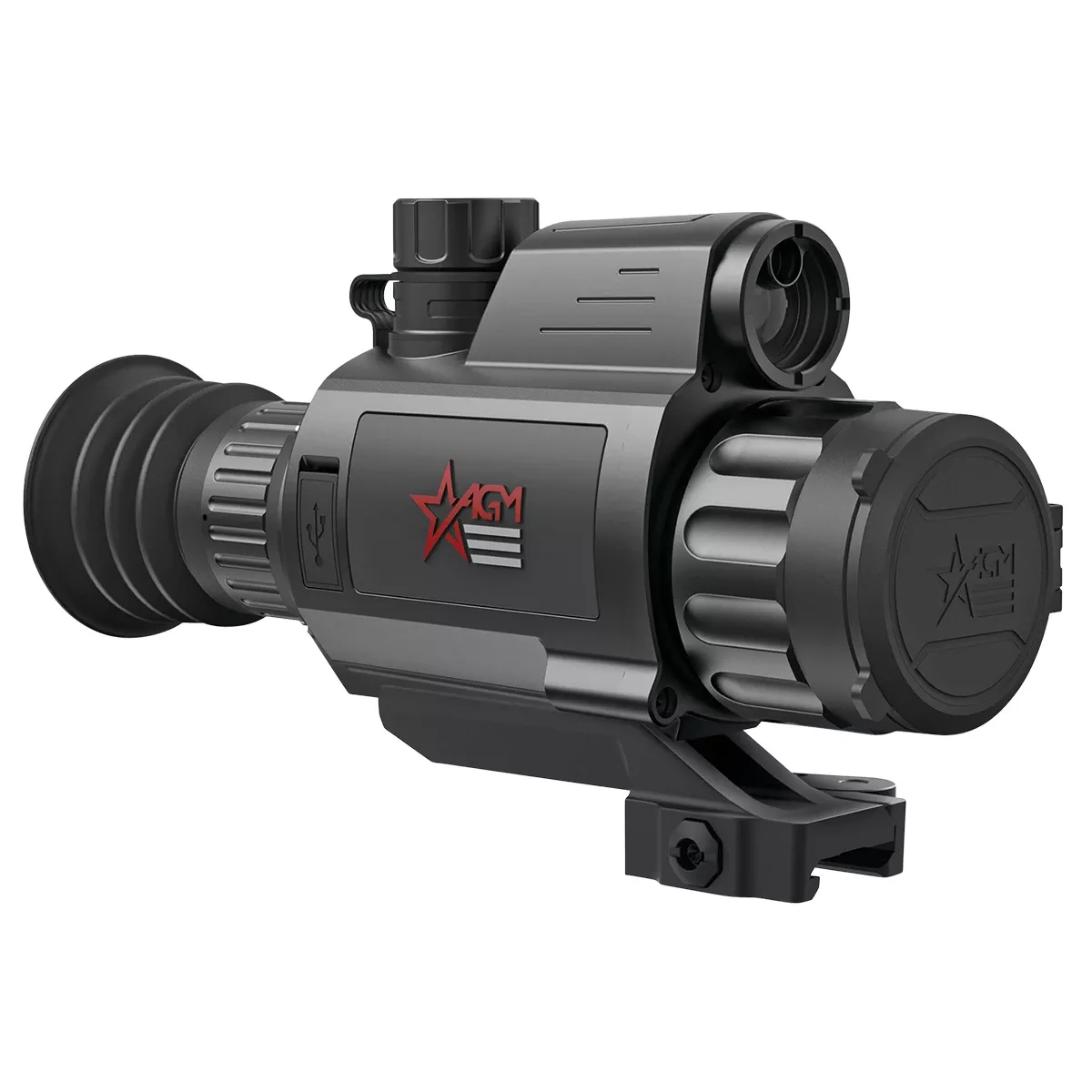AGM Global Vision Varmint LRF TS50-384 Thermal Hand Held/Mountable Scope Black 4-32x - 3142455306RA51