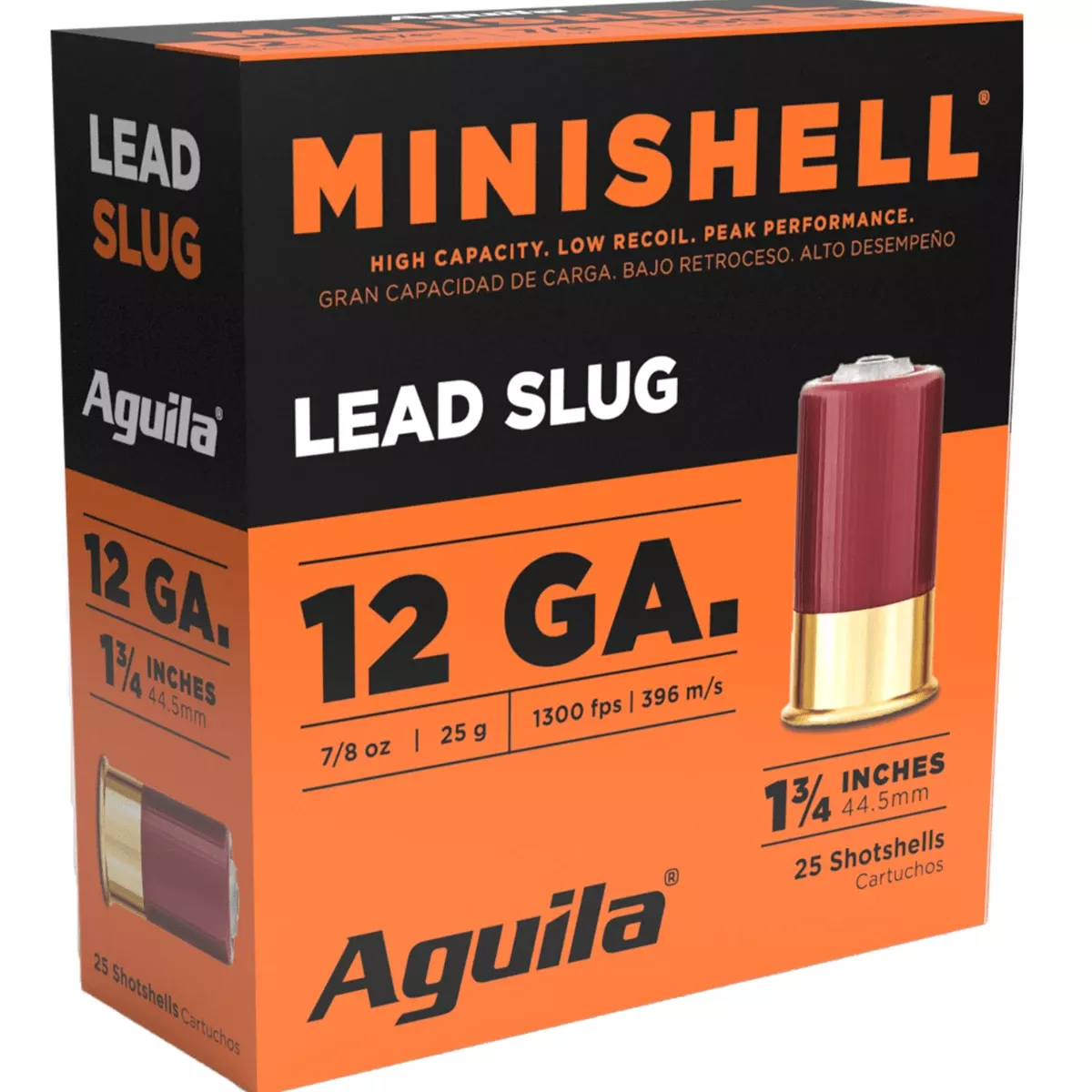 Aguila 1CHB1386 Minishell 12 Gauge 1.75" 5/8 oz 25 Per Box/ 10 Case