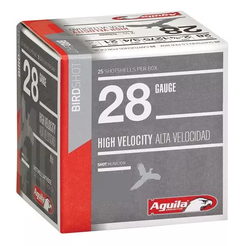 Aguila 1CHB2879 Sub-Gauge28 Gauge 2.75" 3/4 oz 9 Shot 25 Bx/ 10 Cs