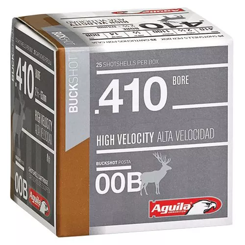 Aguila 1CHB4139 Sub-Gauge410 Gauge 2.50" 1/2 oz 9 Shot 25 Bx/ 20 Cs