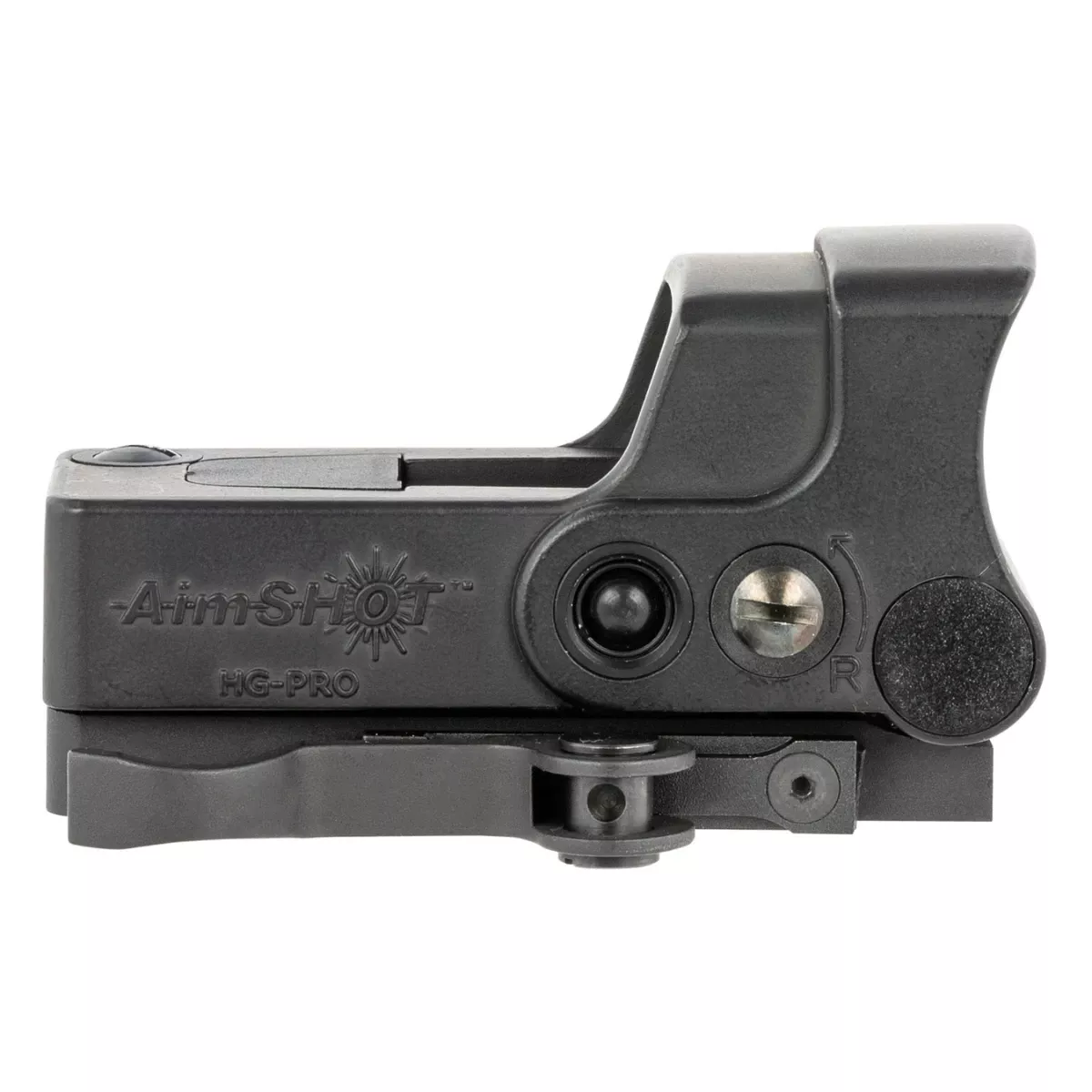 AimShot HG Pro 1x34mm 3 MOA Green Dot / 65 MOA Green Circle Sight, Black Anodized - HGPROCG
