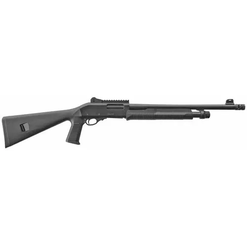 Akkar 111380 Churchill 612 Tactical 12 Gauge 3" 18.50" 5+1 Blued Rec/Barrel Black Fixed Pistol Grip Stock Right Hand