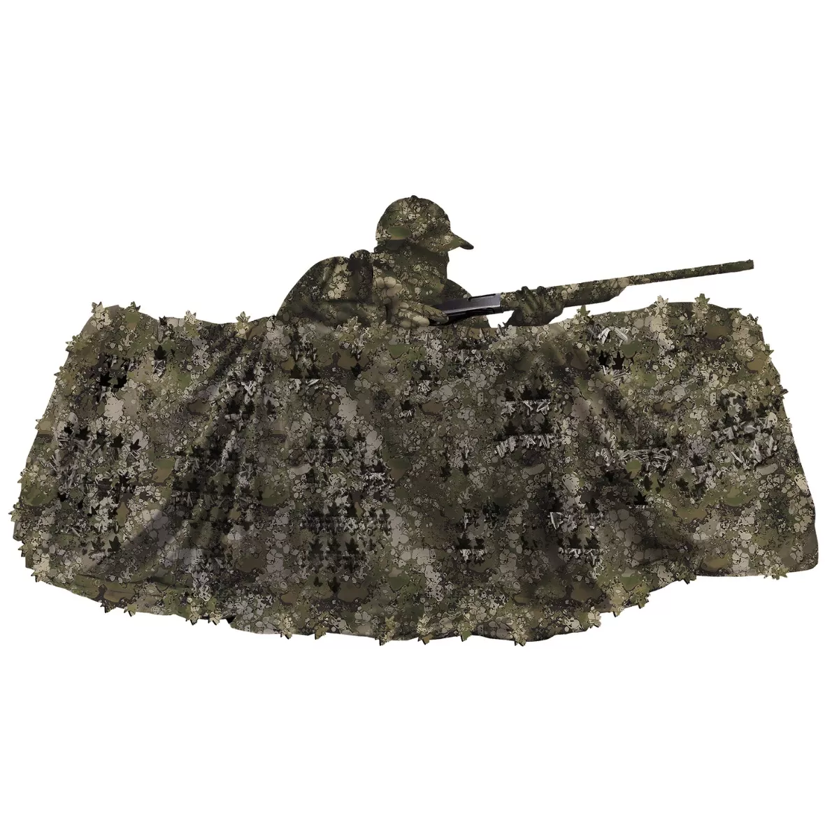 Allen 25358 Vanish Camo 3D Leafy Omnitex 56" Long