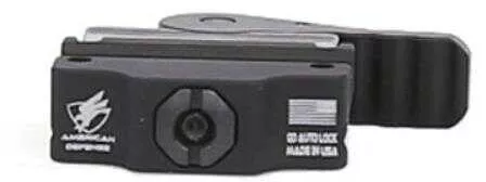 American Defense Mfg. Mount Fits Trijicon MRO Low Tactical Quick Release Black Finish AD-MRO-L