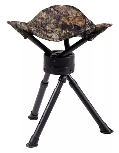 Ameristep AMS-AMEFT1011 Tripod Stool360 Degree Swivel Mossy Oak Break-Up Country Heavy Duty Fabric/Steel