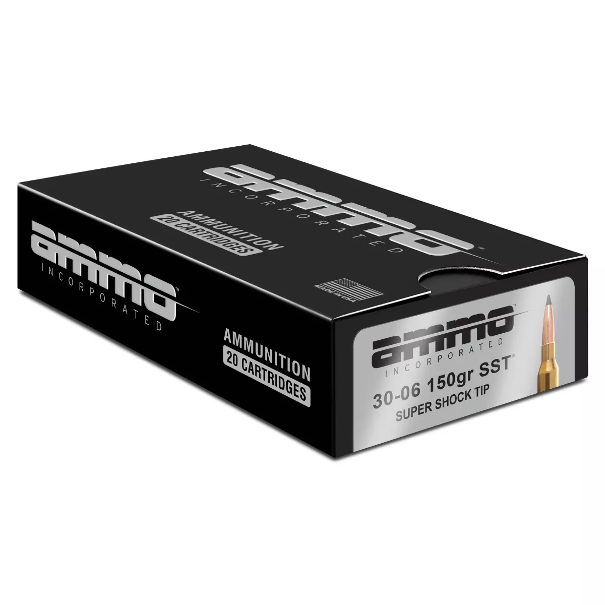Ammo Inc 3006150SSTA20 Signature 30-06 Springfield 150 gr Super Shock Tip 20 Per Box/ 10 Case