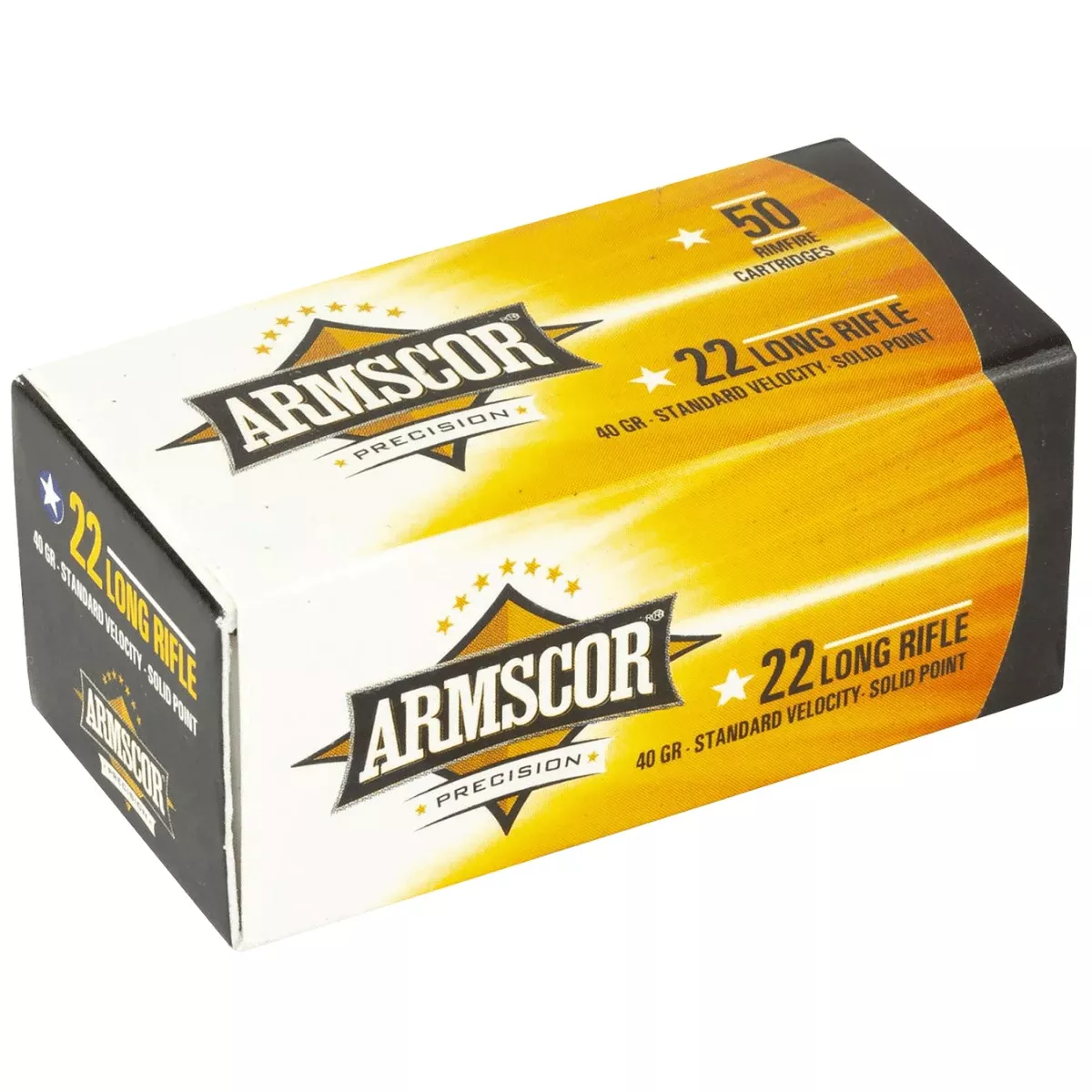 Armscor Precision 22 LR Standard Velocity Solid Point 40 grain, 50 Per Box - 50012PH