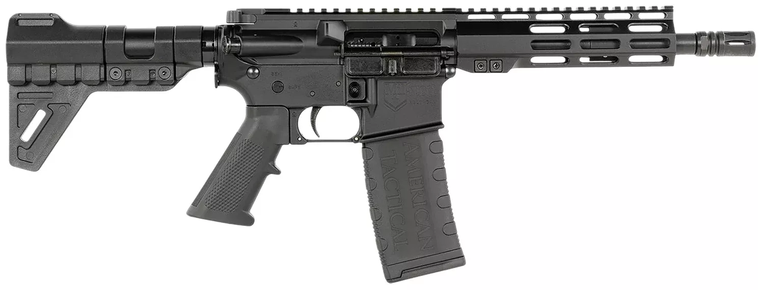ATI MilSport AR Pistol 5.56 NATO 7.5" 30+1 Semi-Auto Pistol - Black