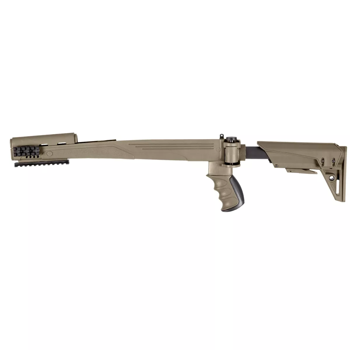 ATI Outdoors B2201232 Strikeforce Flat Dark Earth Synthetic Chassis with Fully Adjustable Folding Stock, X-1 Style Grip, Fits SKS