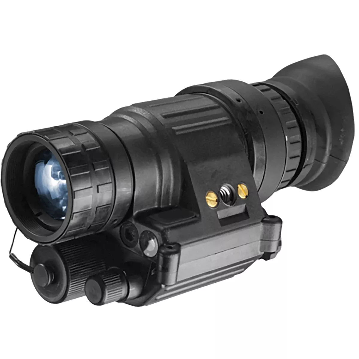 ATN NVMPPVS143HFW PVS14-2 Matte Black Night Vision Hand Held/Mountable Scope 1x27mm, Gen 3