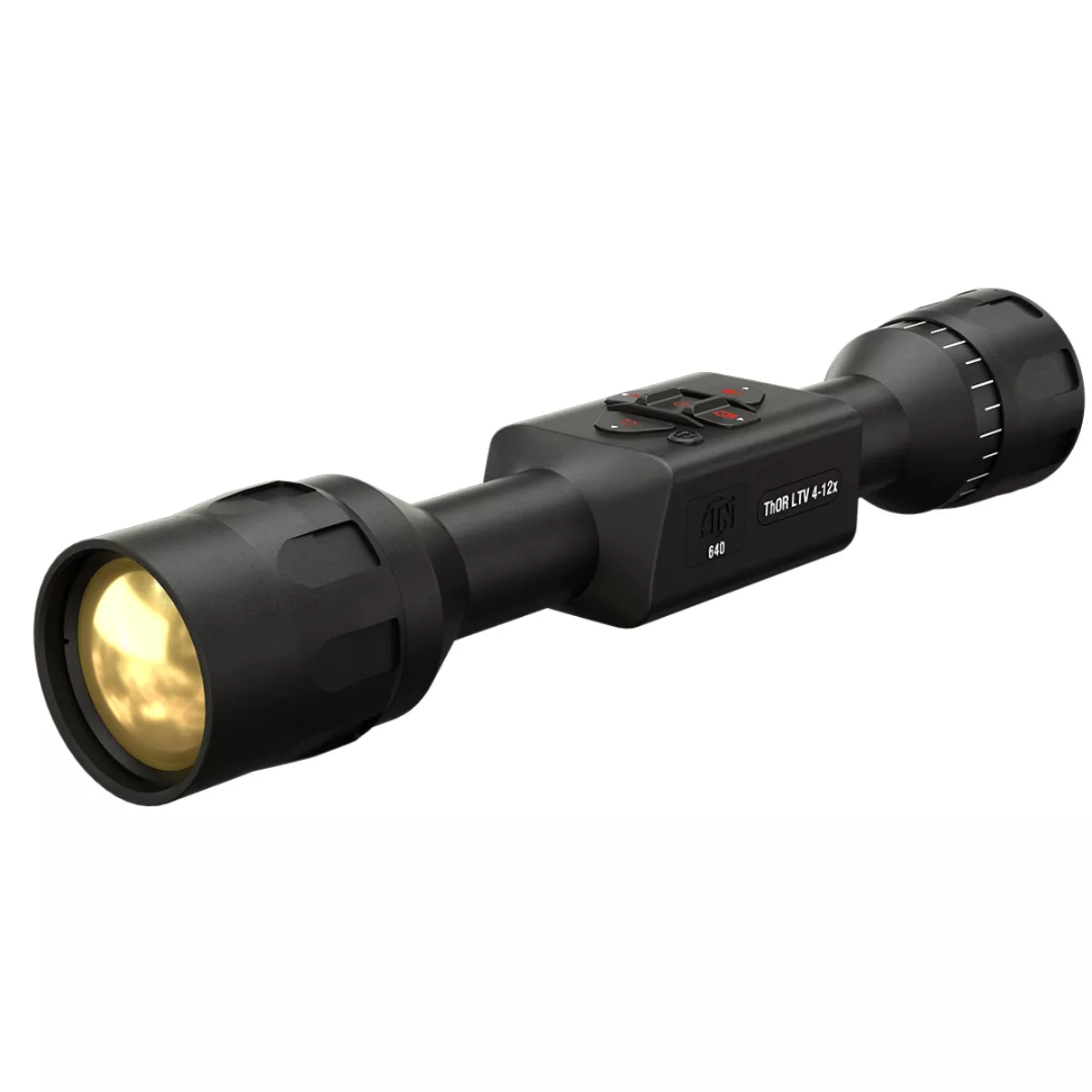 ATN Thor LTV Thermal Rifle Scope Black Illuminated Multi Reticle 640x480 Resolution - TIWSTLTV650X