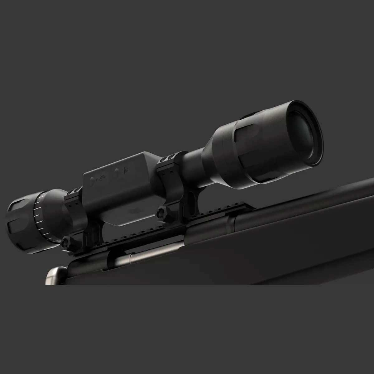 ATN X-Sight LTV Night Vision Riflescope Black Anodized 3-9x30mm 30mm Tube Multi Reticle - DGWSXS309LTV