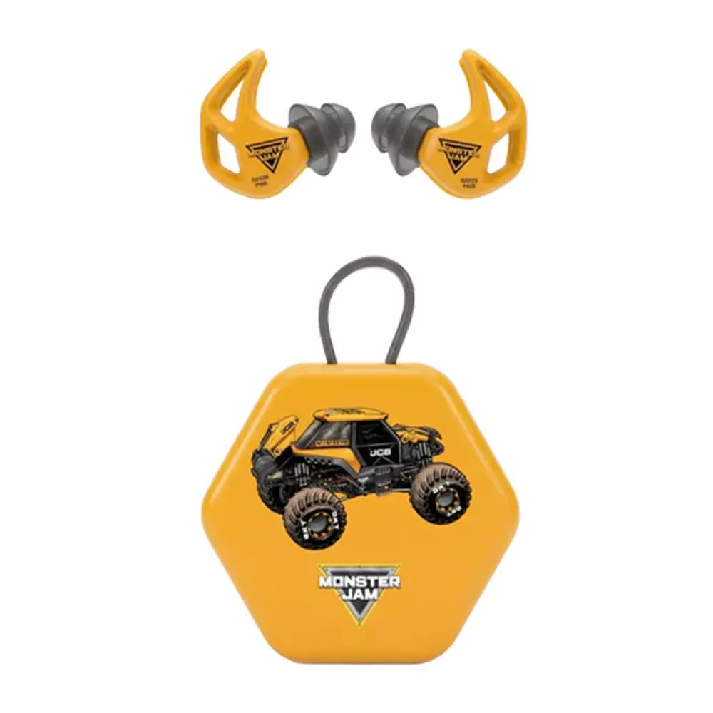 Axil Monster Jam X20 Ear Plugs 17dB or 19dB Digatron Yellow