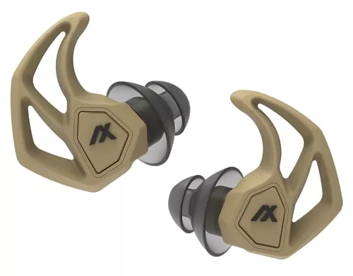 AXIL X30i EARPLUGS W/TOGGLE DESERT TAN