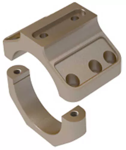 Badger Ordnance Condition One Accessory Ring Cap Allows For Mounting Optics/lasers At 12 Oclock Anodized Black