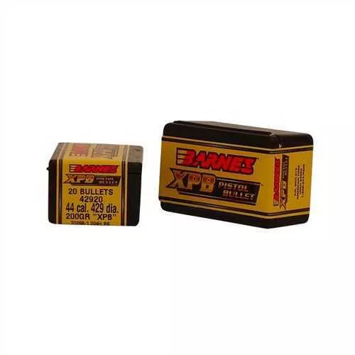 Barnes Bullets 44 Caliber 200 Grain X Pistol (Per 20) 42920