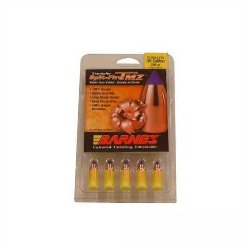 Barnes Bullets 50 Caliber 290 Grain SpitFire Muzzleloader (Per 15) 45175