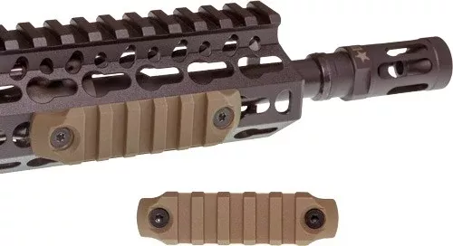 BCM KeyMod 3" 5-Slot Picatinny Rail Section Polymer - FDE