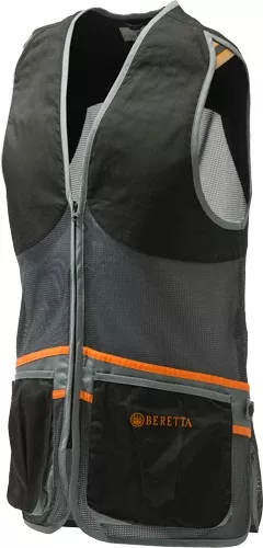 Beretta Full Mesh Shooting Vest XX-Large Black/Grey