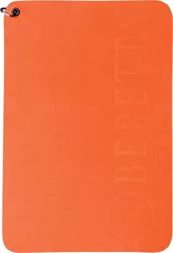 Beretta Shooting Towel Orange Fluo Microfiber w/ Carabiner