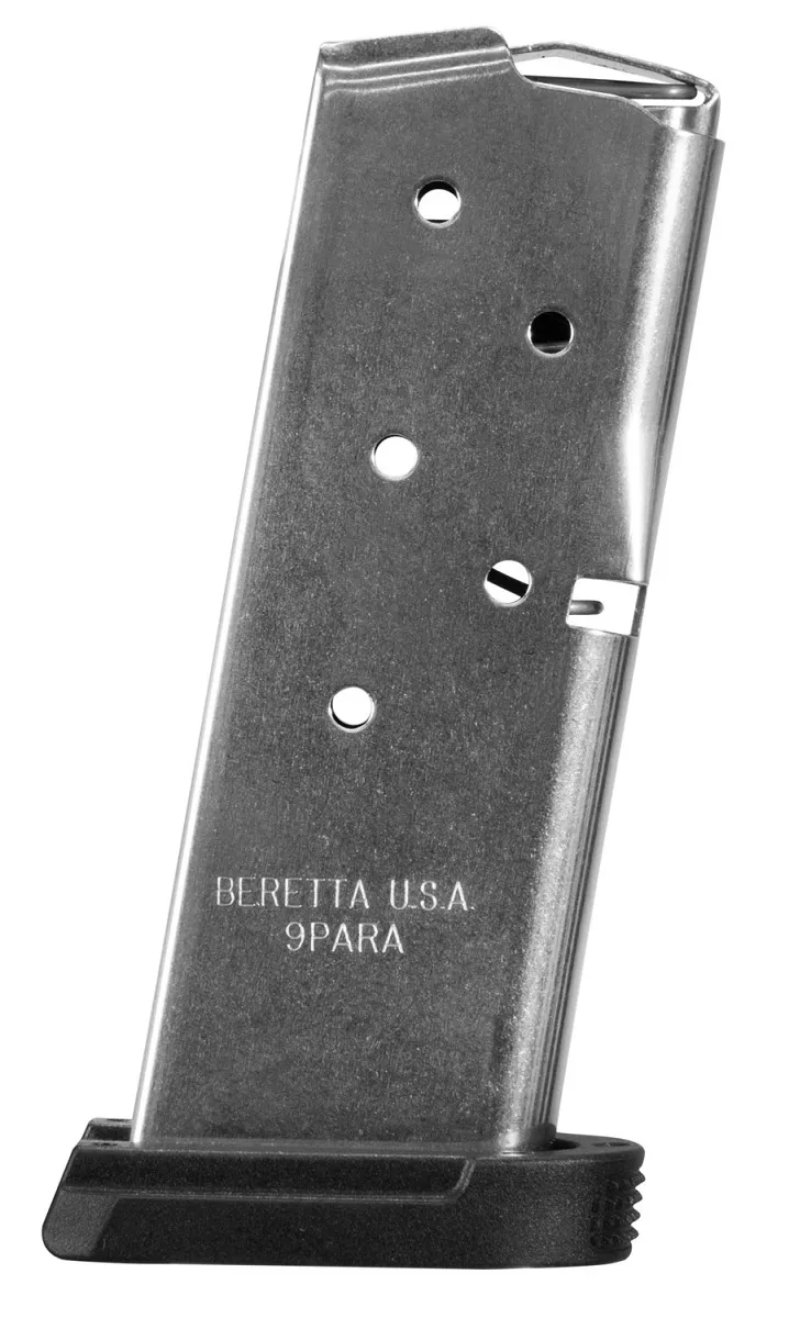 Beretta USA APX Floor Plate 9mm Luger Caliber Beretta APX Carry Polymer Black Magazine - JFAPXCARRY6