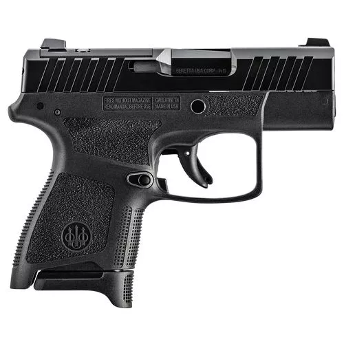 Beretta USA JAXN920A1 APX A1 9mm Luger 3.30" 6+1,8+1 Overall Black with Front Serrated Slide with Optics Cut