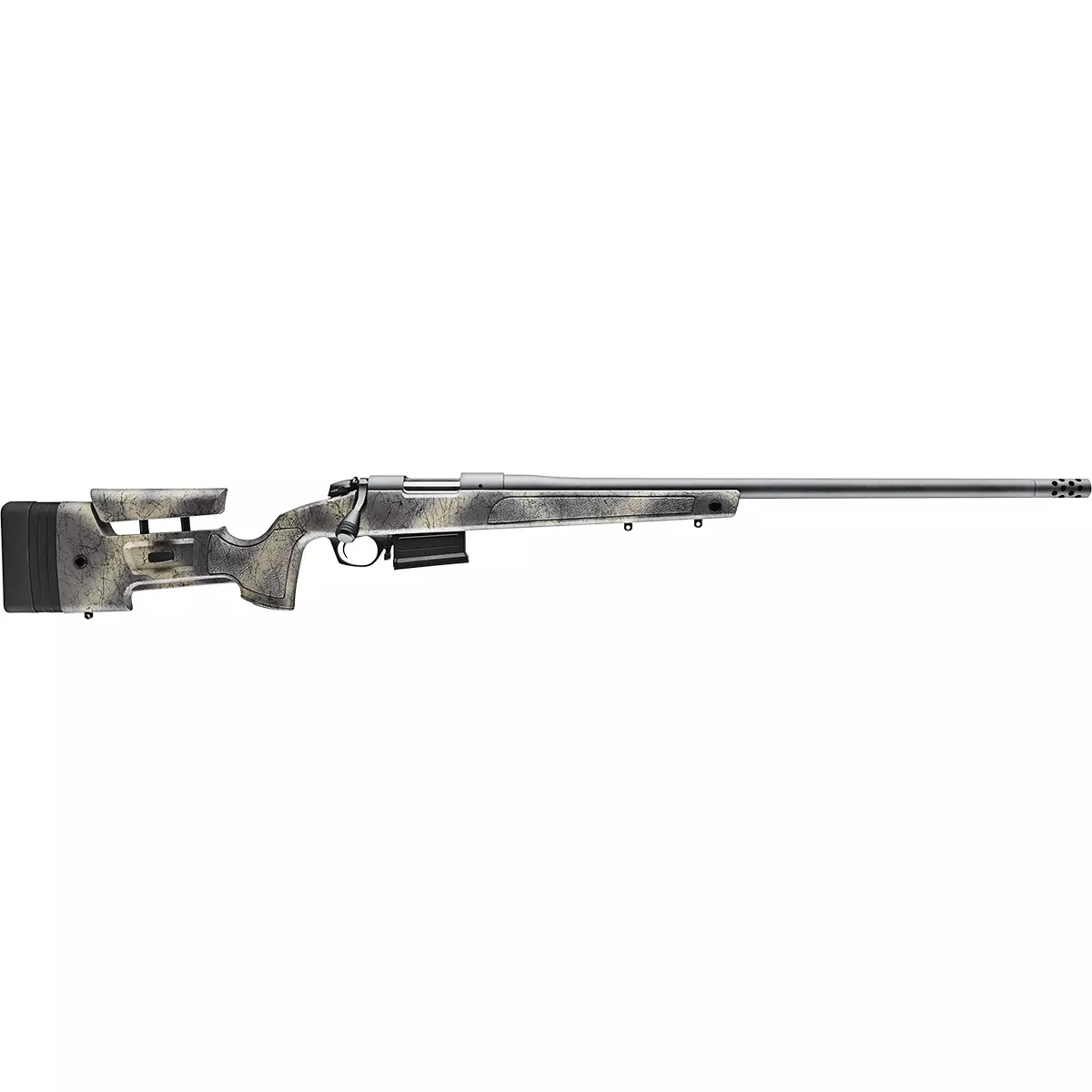 Bergara Rifles B14LM361 B-14 HMR Wilderness 300 Win Mag 5+1 26" Woodland Camo Molded with Mini-Chassis Stock Matte Blued Right Hand