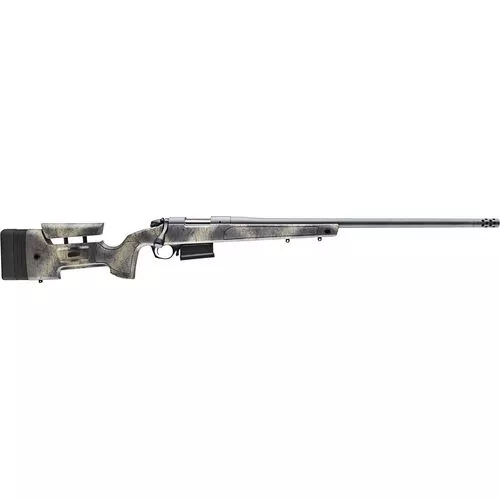 Bergara Rifles B14LM368 B-14 HMR Wilderness 300 PRC 5+1 26" Woodland Camo Molded with Mini-Chassis Stock Matte Blued Right Hand