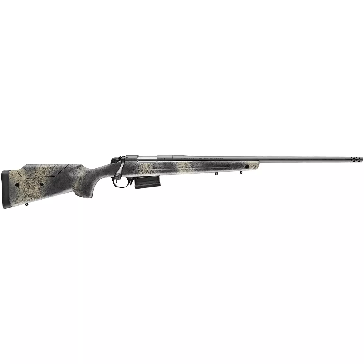 Bergara Rifles B14LM5610 B-14 Terrain Wilderness 28 Nosler 5+1 26" Woodland Camo Molded with Mini-Chassis Stock Matte Blued Right Hand