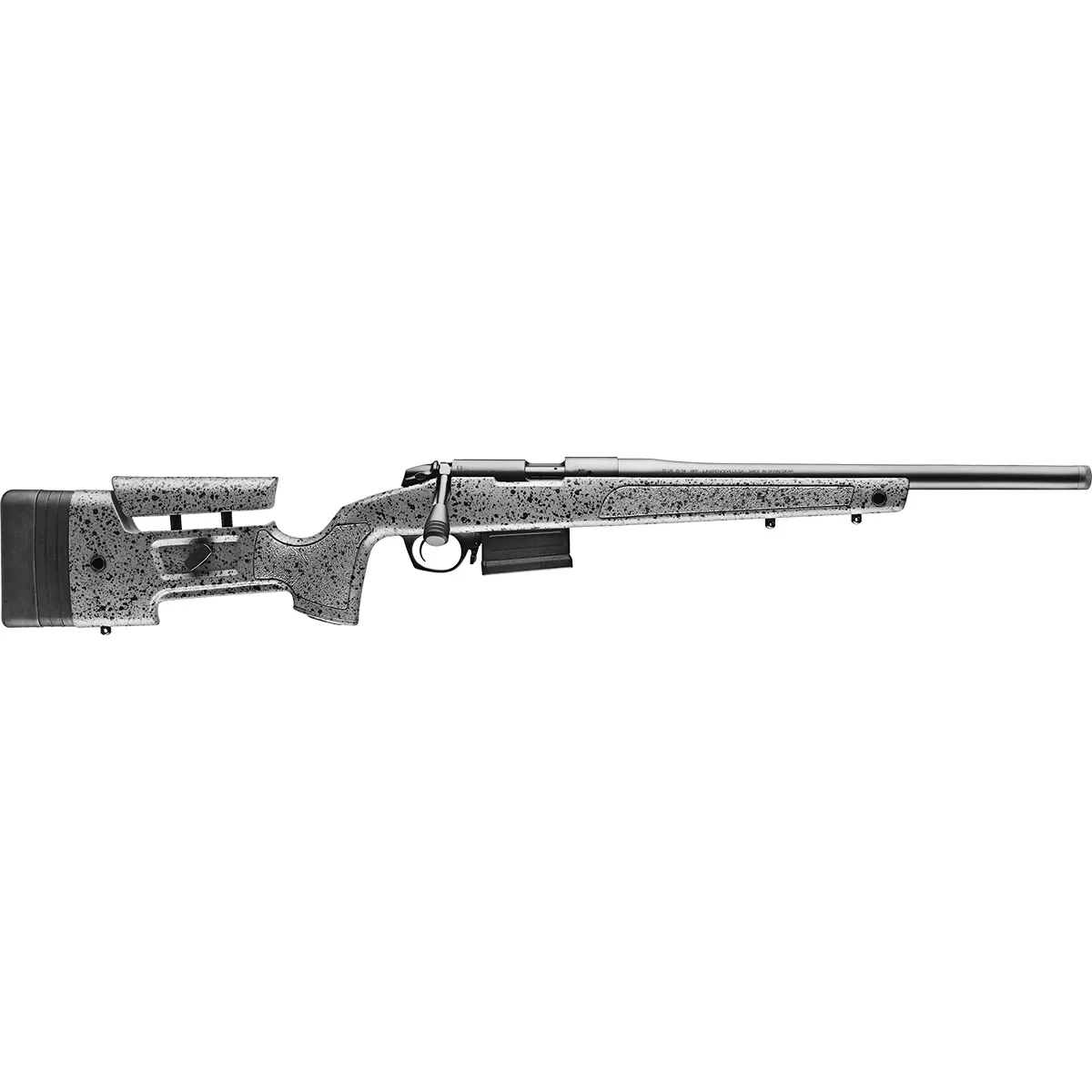 Bergara Rifles B14R001 B-14 Trainer 22 LR 10+1 18" TB Matte Blued Black Fleck Gray Molded Mini-Chassis Stock Right Hand (Full Size)