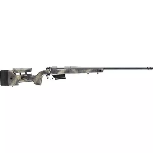 Bergara Rifles B14SM359 B-14 HMR Wilderness 6.5 PRC 3+1 24" Woodland Camo Molded with Mini-Chassis Stock Matte Blued Right Hand