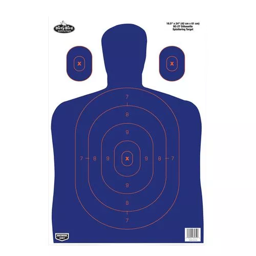 Birchwood Casey 35753 Dirty BirdSilhouette Hanging Tagboard Target 16.50" x 24" 3 Per Pack