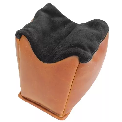 Birchwood Casey 48221 Shooting RestTan Leather with Black Suede Top4" W x 6" L x 6" H Unfilled Weight 7 lbs