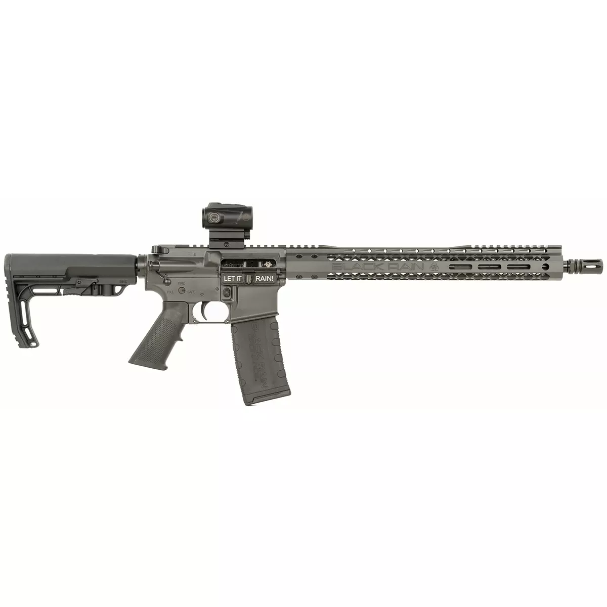 Black Rain Ordnance Spec15 Billet 5.56x45mm Smoke Gray AR-15 Rifle